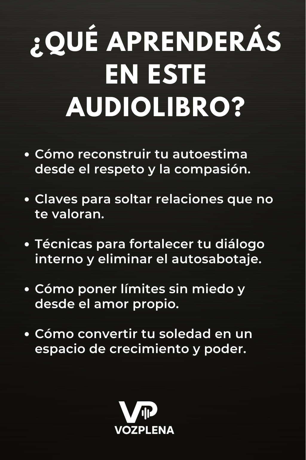 EL AMOR PROPIO ES PODER